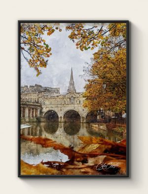 Autumn Reflections in Bath