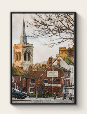 A Winter Afternoon in Baldock